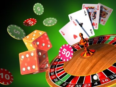 Live casino studio multi-camera broadcast view